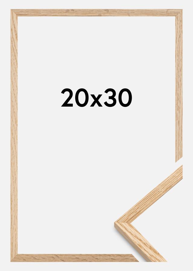 Raam ohuke tamm Akruulklaas 20x30 cm