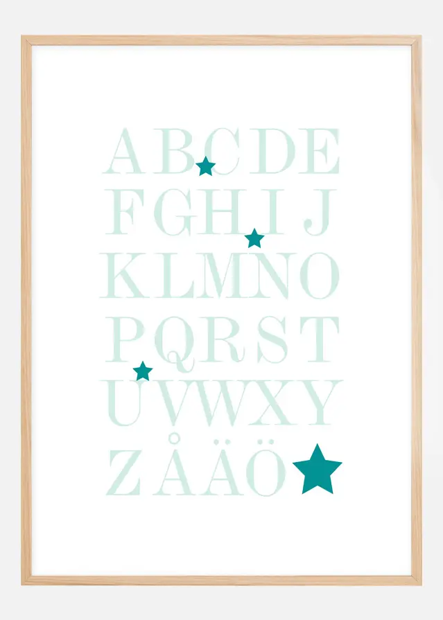 ABC - mereturkoosne Plakat