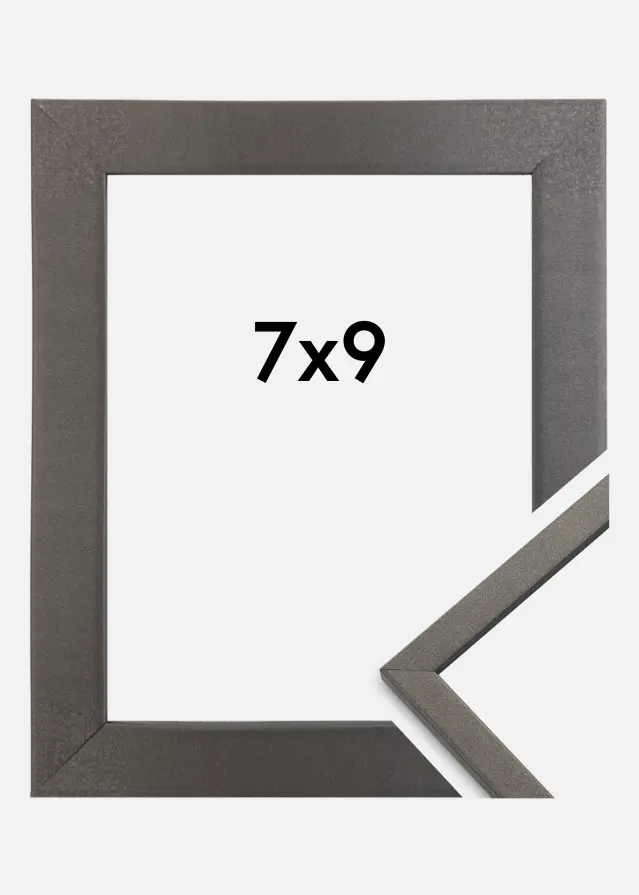 Raam Edsbyn Akruulklaas grafiit 7x9 cm