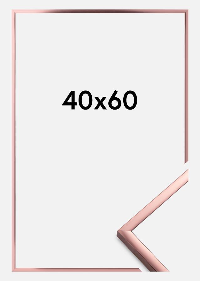 Raam Plakat Frame Aluminum roosakas kuldne 40x60 cm