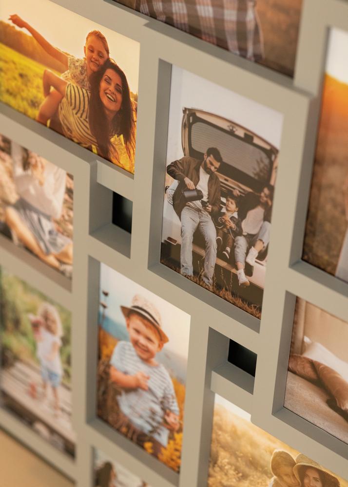 Preppy kollaazraam hall - 10 pildid