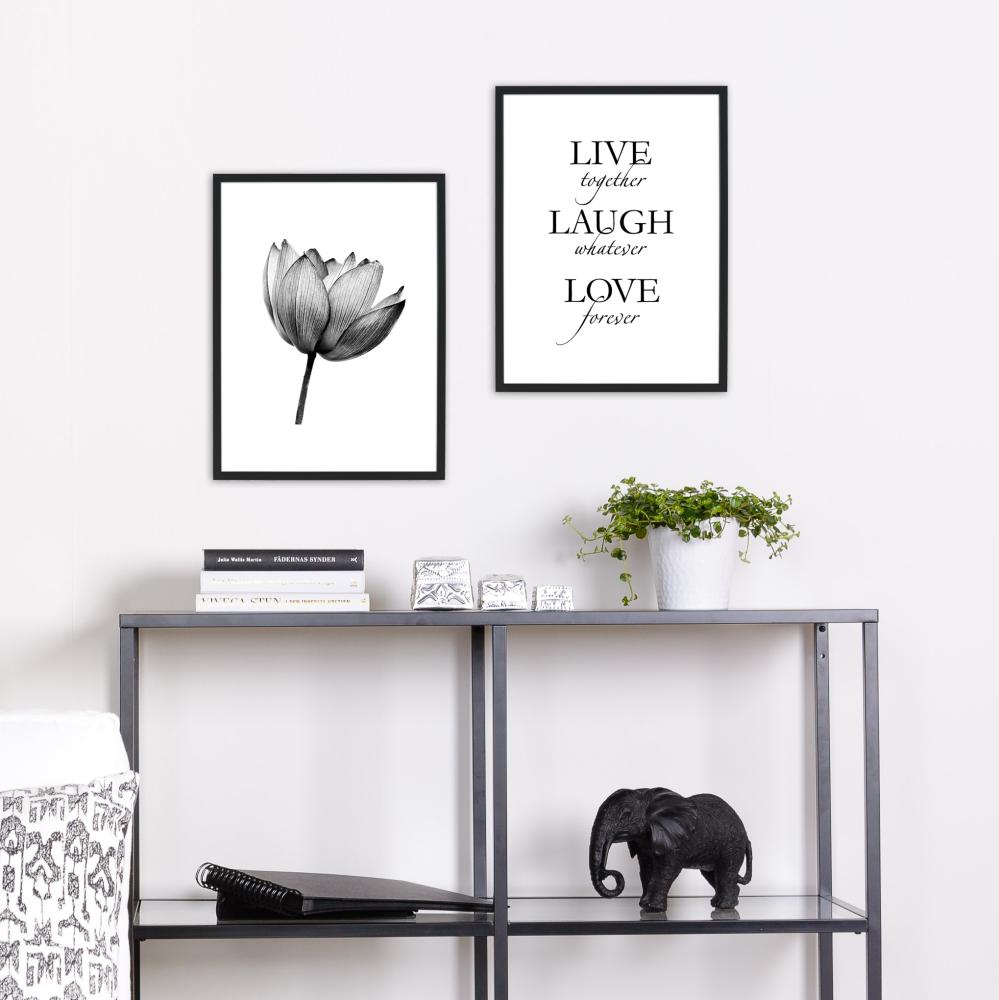 Live, laugh, love - muster Plakat