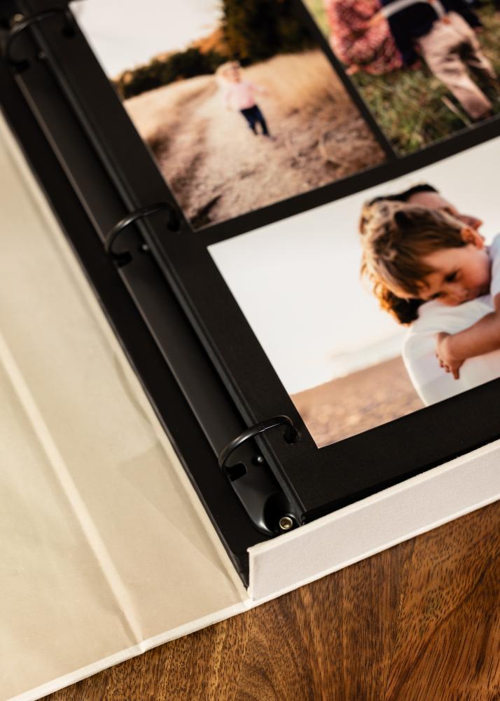 KAILA 'OHANA - Coffee Table Photo Album (60 musta lehekülge / 30 lehte)