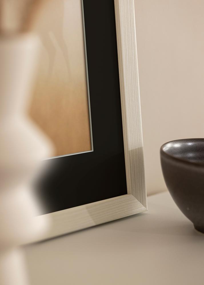 Raam Fiorito valge 40x60 cm - paspartuu muster 25x50 cm