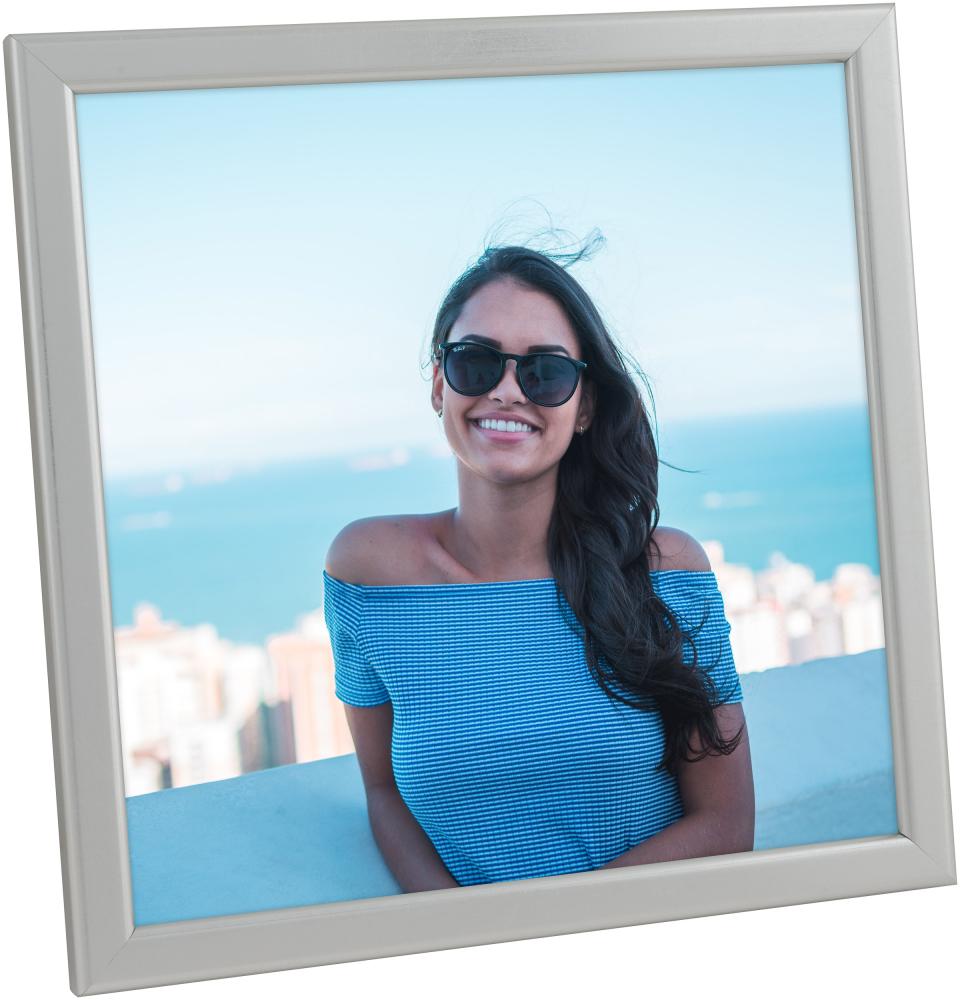 Raam Slim matt matt klaas hobedane 18x18 cm