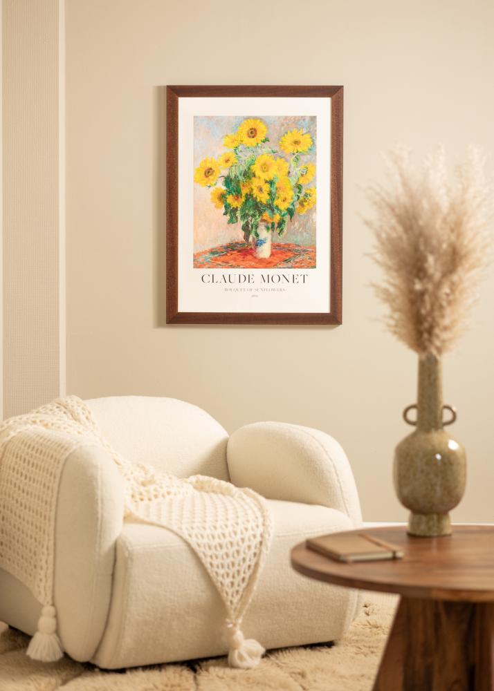 Raam Juno Akruulklaas tiigipuu 21x29,7 cm (A4)