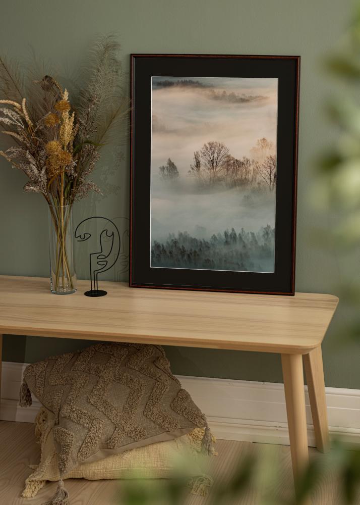 Raam Horndal pahkel 50x70 cm - paspartuu muster 16x24 inches