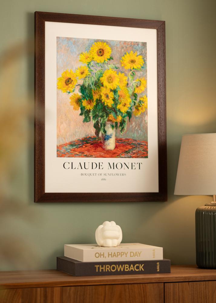 Raam Juno Akruulklaas tiigipuu 21x29,7 cm (A4)