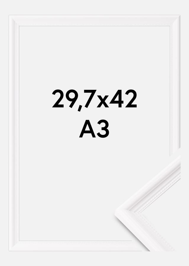 Raam Gala Akruulklaas valge 29,7x42 cm (A3)