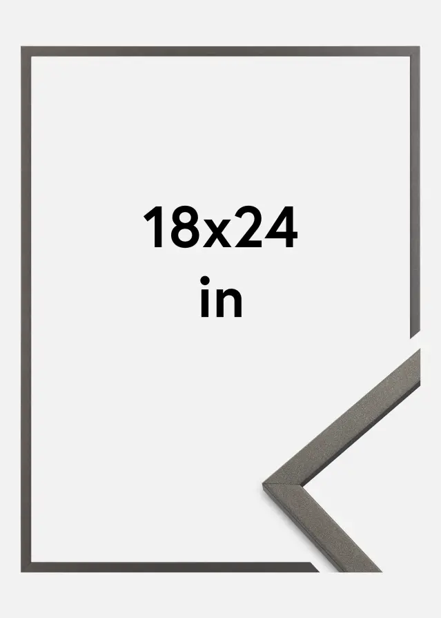 Raam Edsbyn grafiit 18x24 inches (45,7x60,9 cm)
