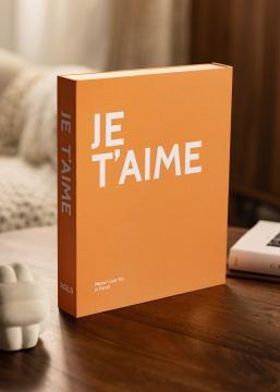 KAILA JE T'AIME - Coffee Table Photo Album (60 musta lehekülge / 30 lehte)