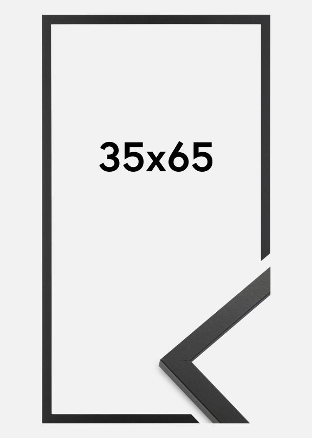 Raam Trendy Akrüülklaas Must 35x65 cm