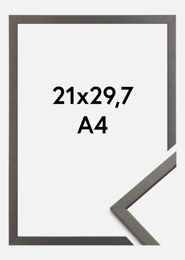 Raam Edsbyn grafiit 21x29,7 cm (A4)