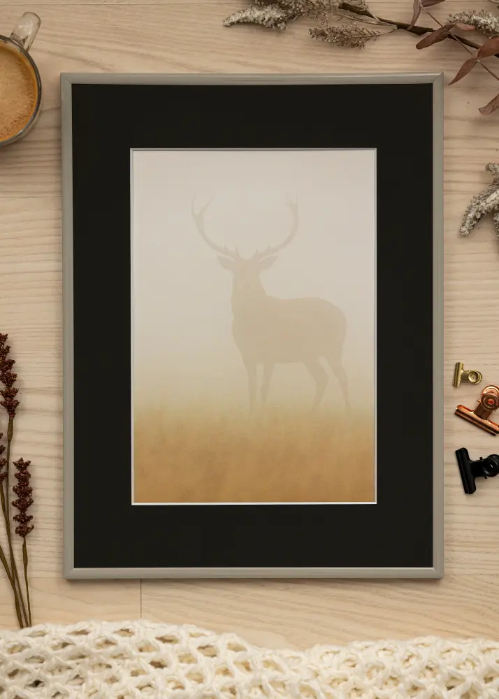 Raam New Lifestyle Earth Grey 50x70 cm - paspartuu muster 42x59,4 cm (A2)