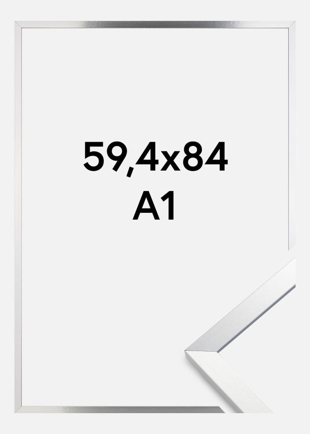 Raam Trendy Akruulklaas Hõbedane 59,4x84,1 cm (A1)