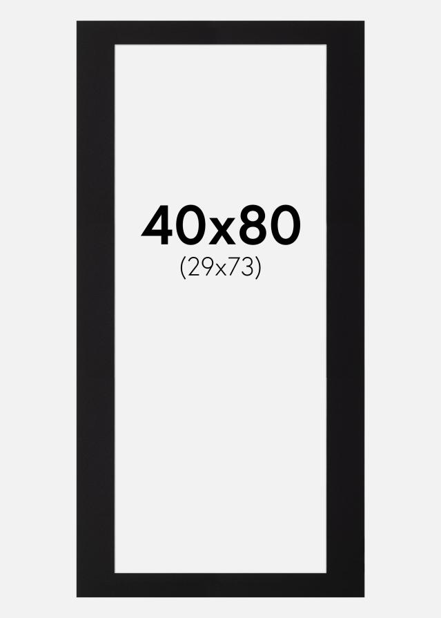 Paspartuu muster standard Valge äär 40x80 cm (29x73)