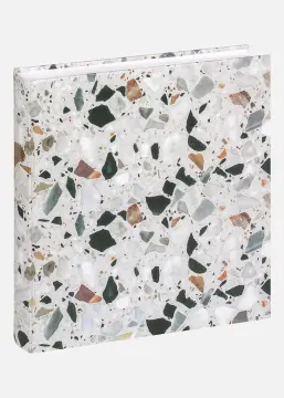 Terrazzo stone Album muster - 28x29 cm (60 valed lehekuljed / 30 lehte)