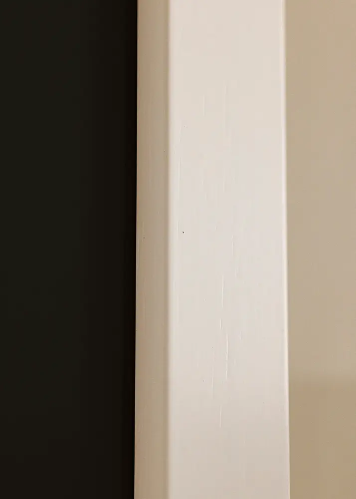 Raam White Wood 40x100 cm - paspartuu muster 30x90 cm