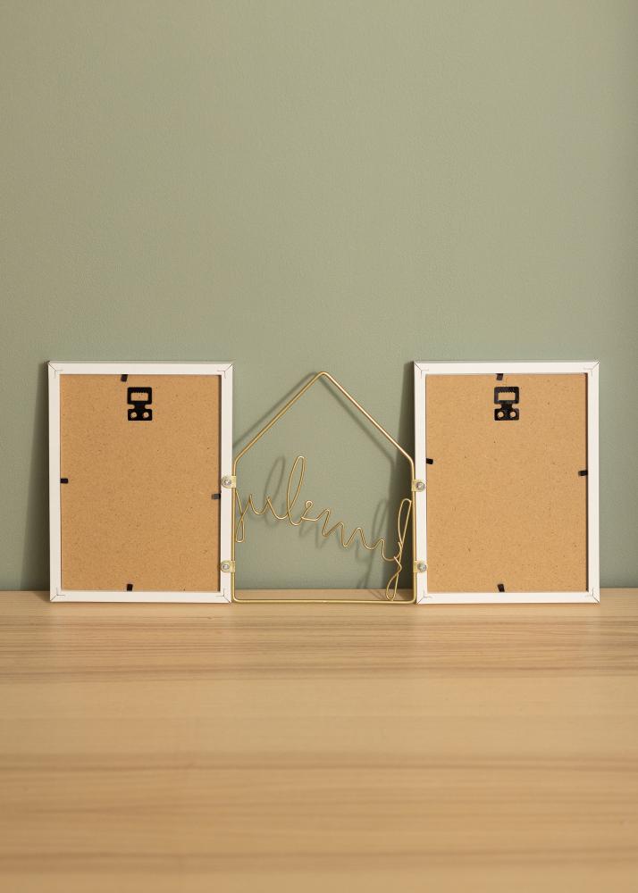 Family Life kollaazraam valge - 2 pilti