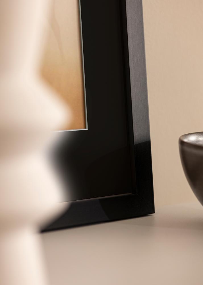 Raam Black Wood 30x40 cm - paspartuu muster 8x12 inches