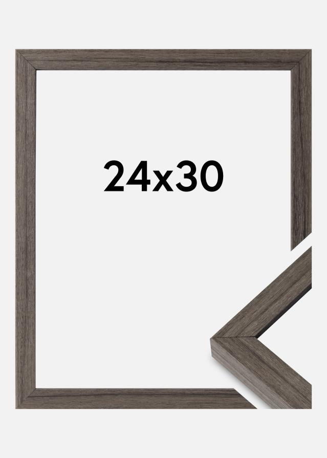 Raam Hermes Akruulklaas Grey Oak 24x30 cm