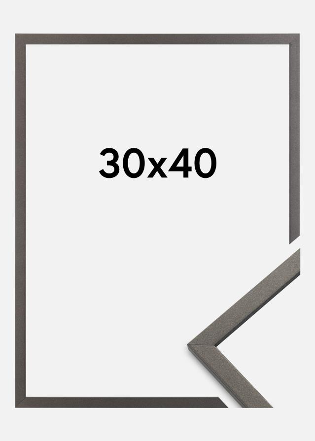 Raam Edsbyn grafiit 30x40 cm