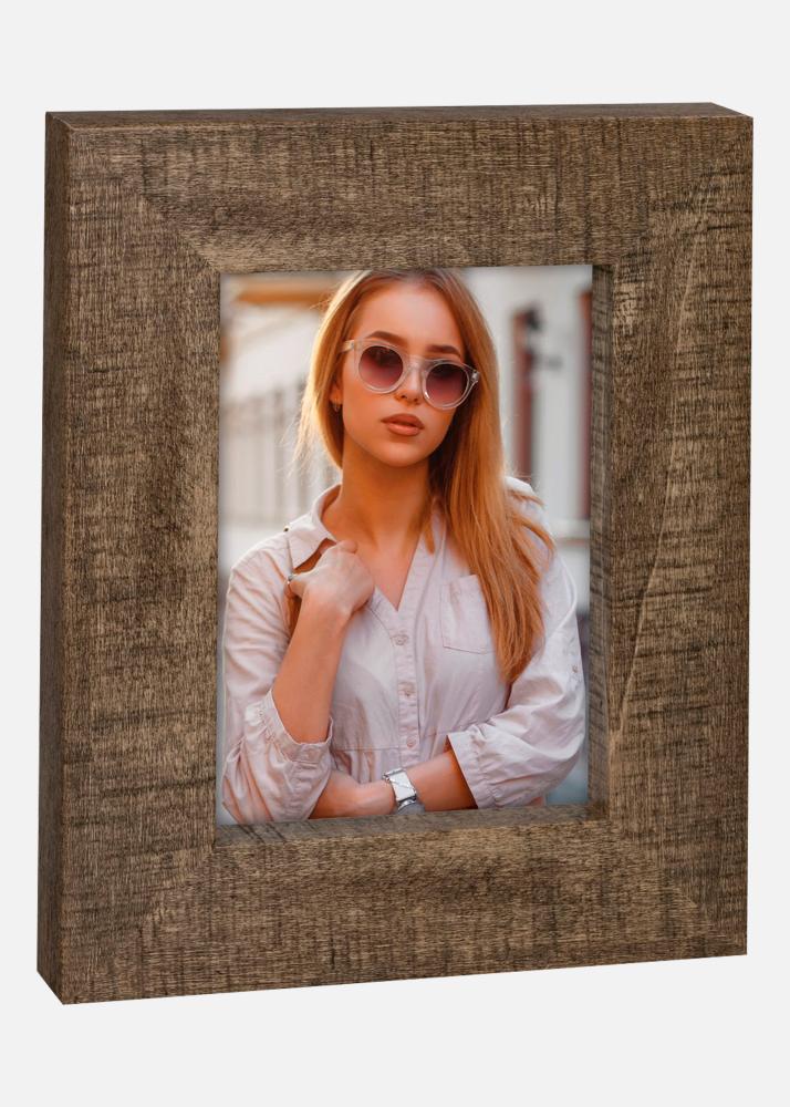 Raam Sheryl pruun 13x18 cm