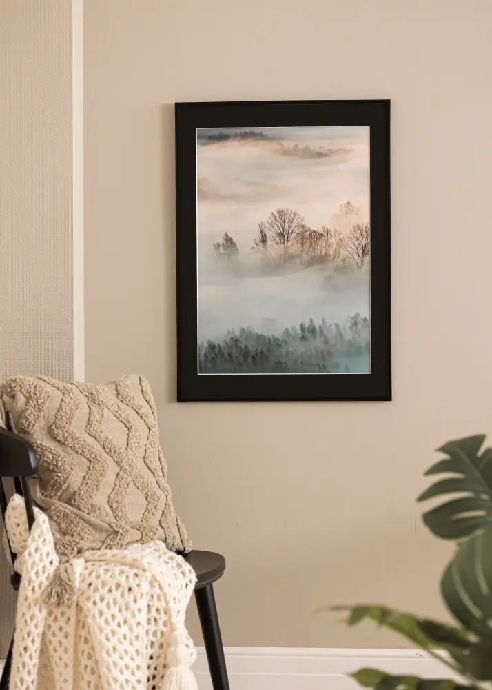 Raam New Lifestyle matt must 60x60 cm - paspartuu muster 45x45 cm