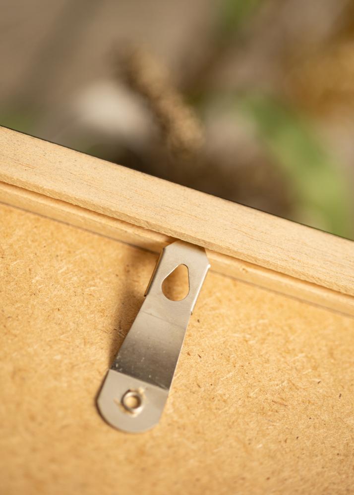 Raam Hermes Akruulklaas Burr Walnut 24x30 cm