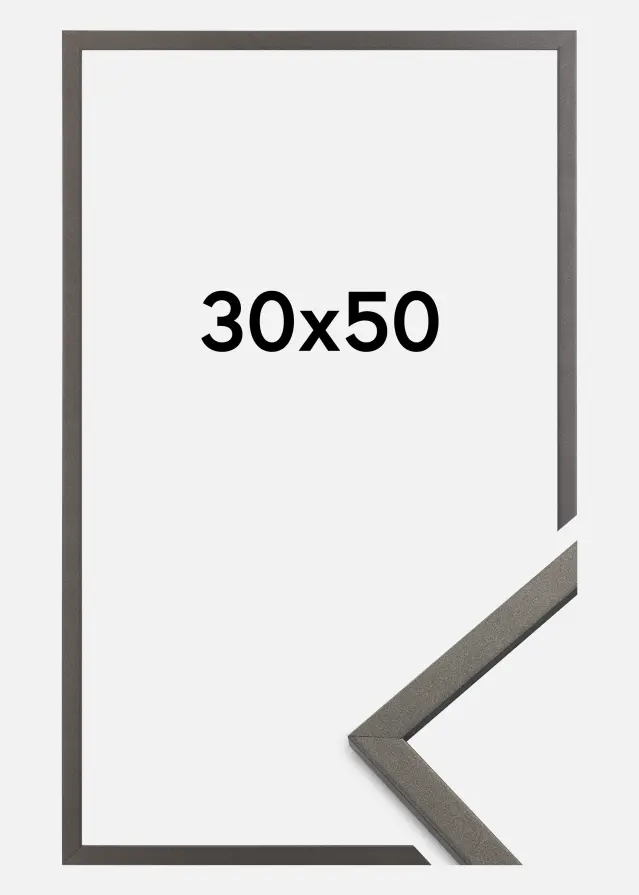 Raam Edsbyn grafiit 30x50 cm