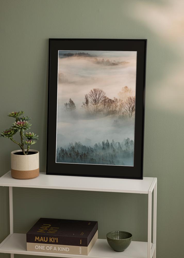 Raam New Lifestyle matt must 30x40 cm - paspartuu muster 18x27 cm