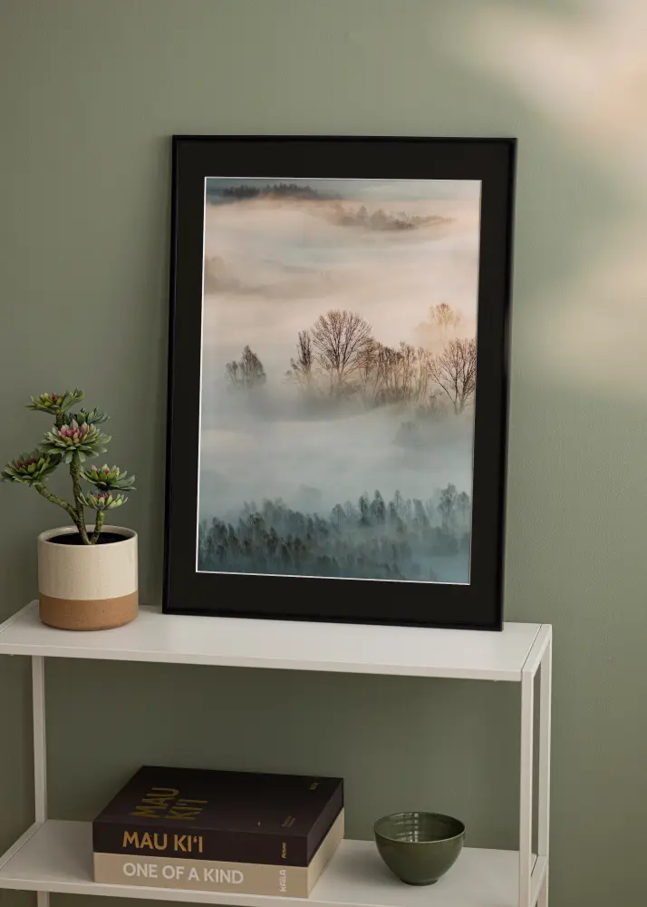 Raam New Lifestyle matt must 60x60 cm - paspartuu muster 45x45 cm