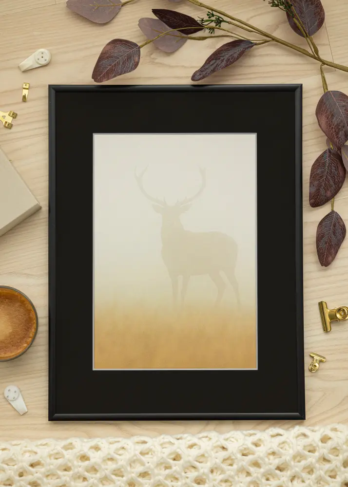 Raam New Lifestyle matt must 60x60 cm - paspartuu muster 45x45 cm