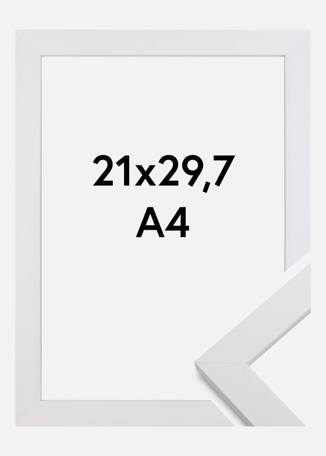 Raam White Wood 21x29,7 cm (A4)