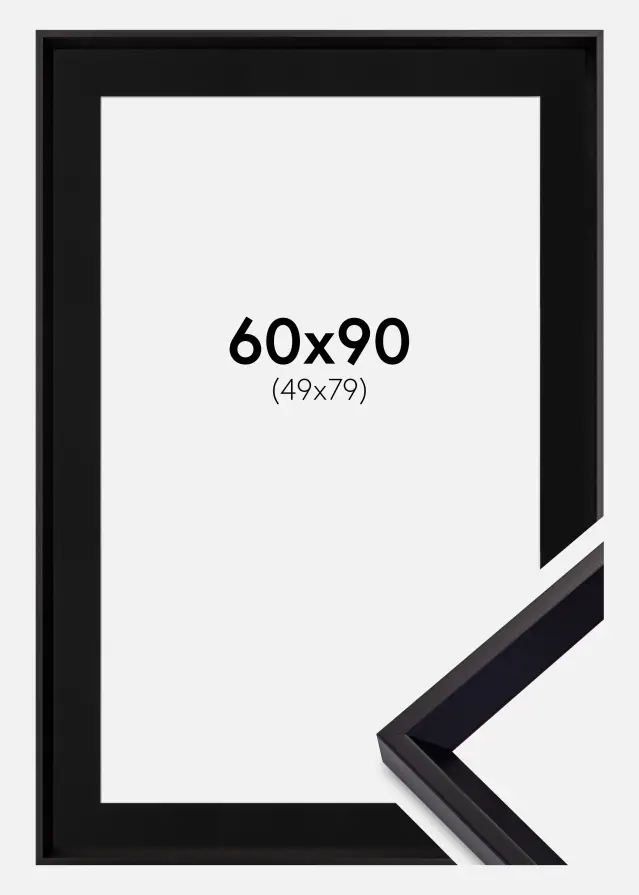 Raam Globe muster 60x90 cm - paspartuu muster 50x80 cm