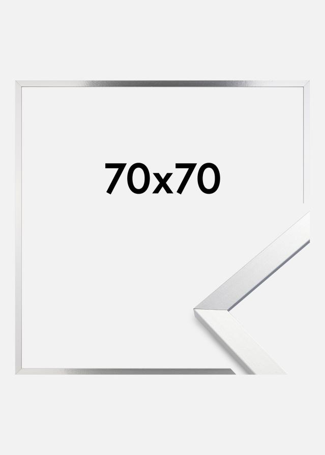 Raam Trendy Akruulklaas Hõbedane 70x70 cm