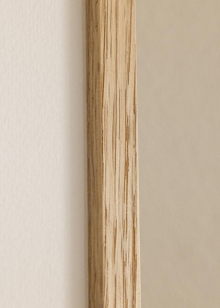 Raam Oslo tamm 60x80 cm - paspartuu valge 50x65 cm
