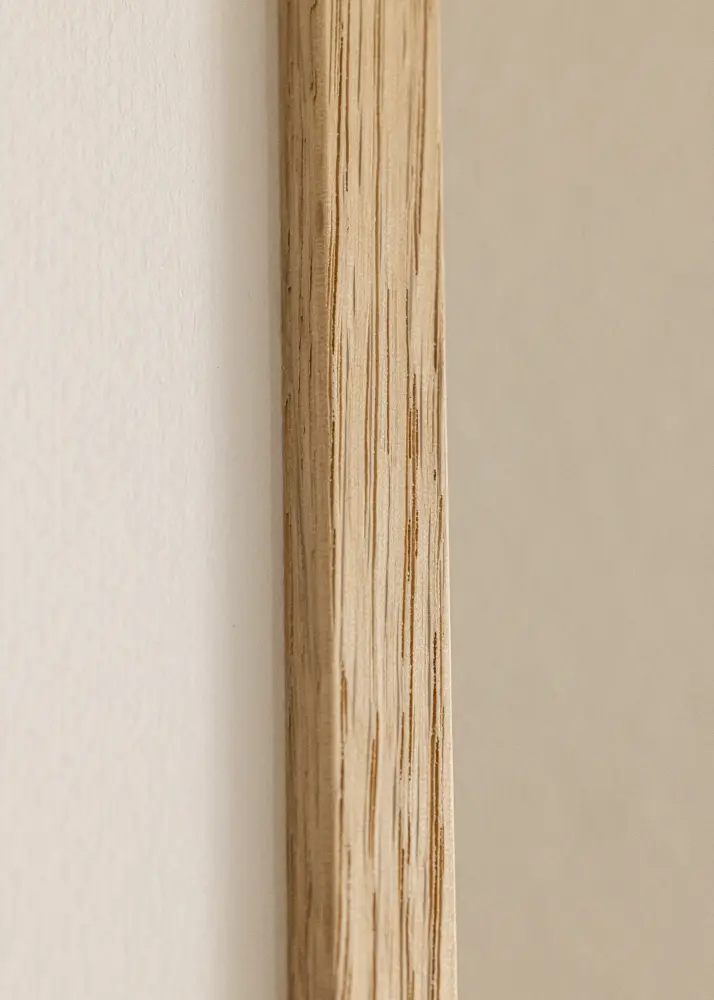 Raam Oslo tamm 70x100 cm - paspartuu valge 62x93 cm