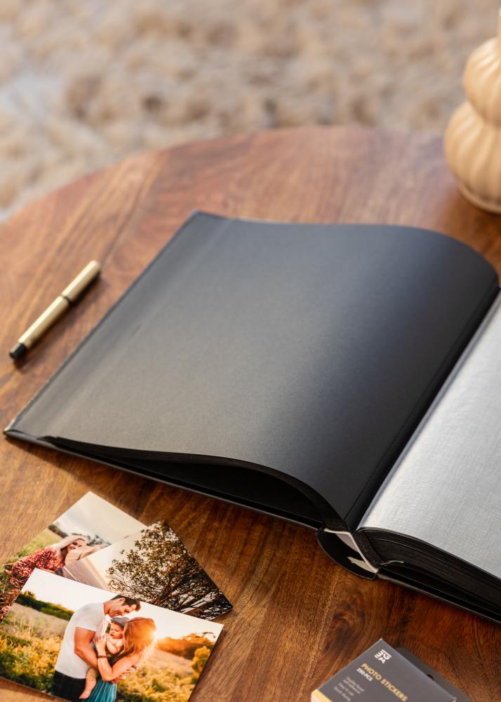 Classico Album Svart - 32x34 cm (100 Svarta sidor / 50 blad)