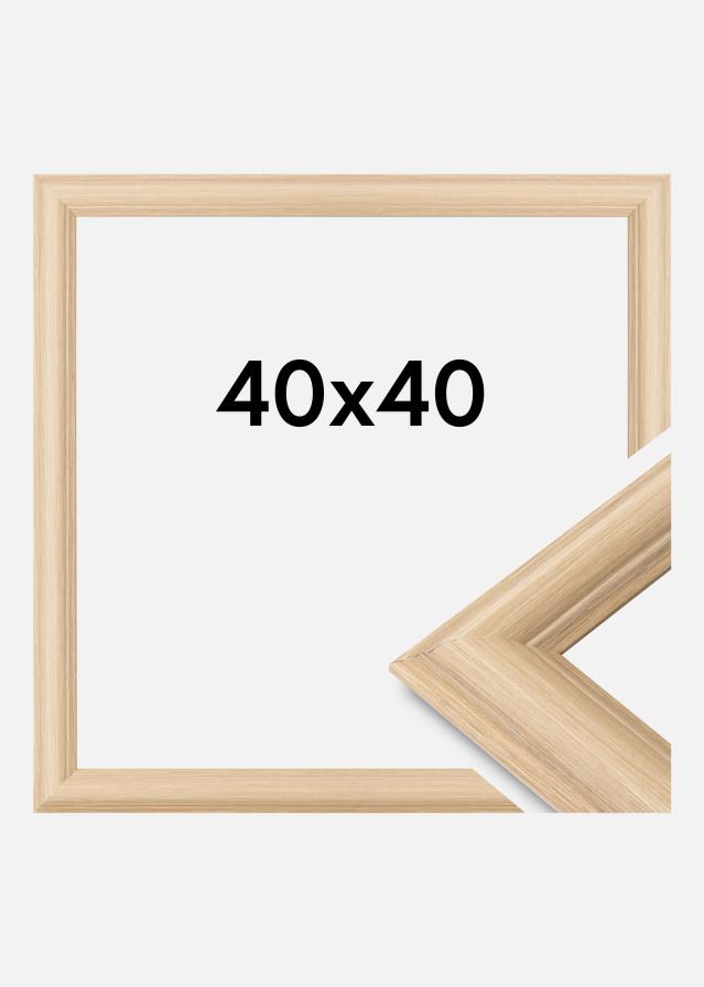 Raam Västkusten Akruulklaas tamm 40x40 cm