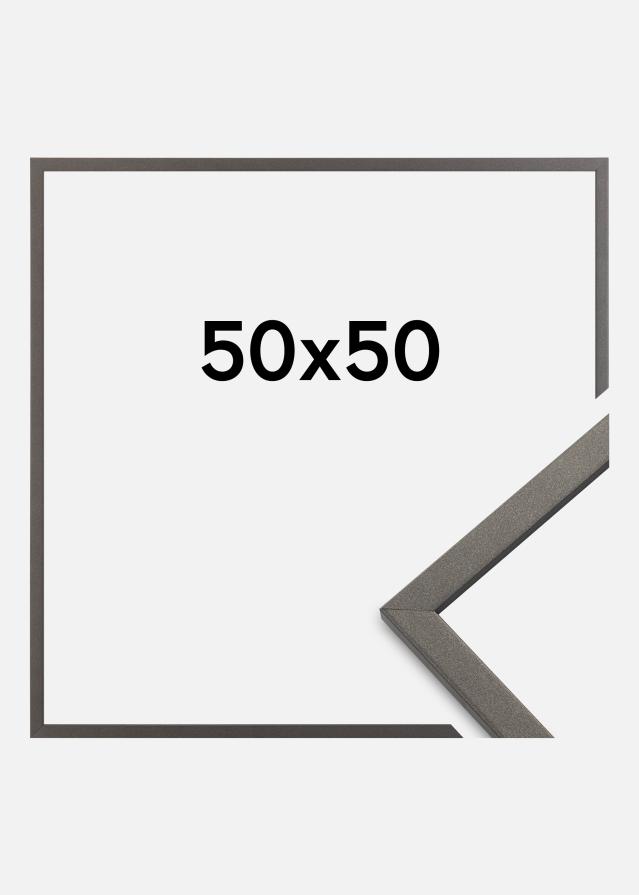 Raam Edsbyn Akruulklaas grafiit 50x50 cm