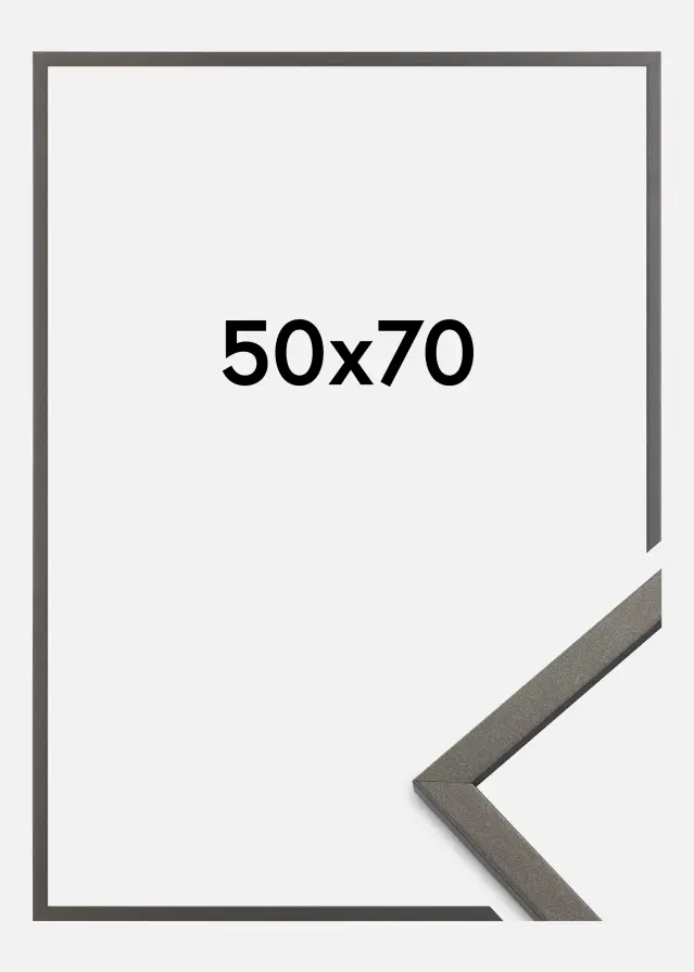 Raam Edsbyn grafiit 50x70 cm