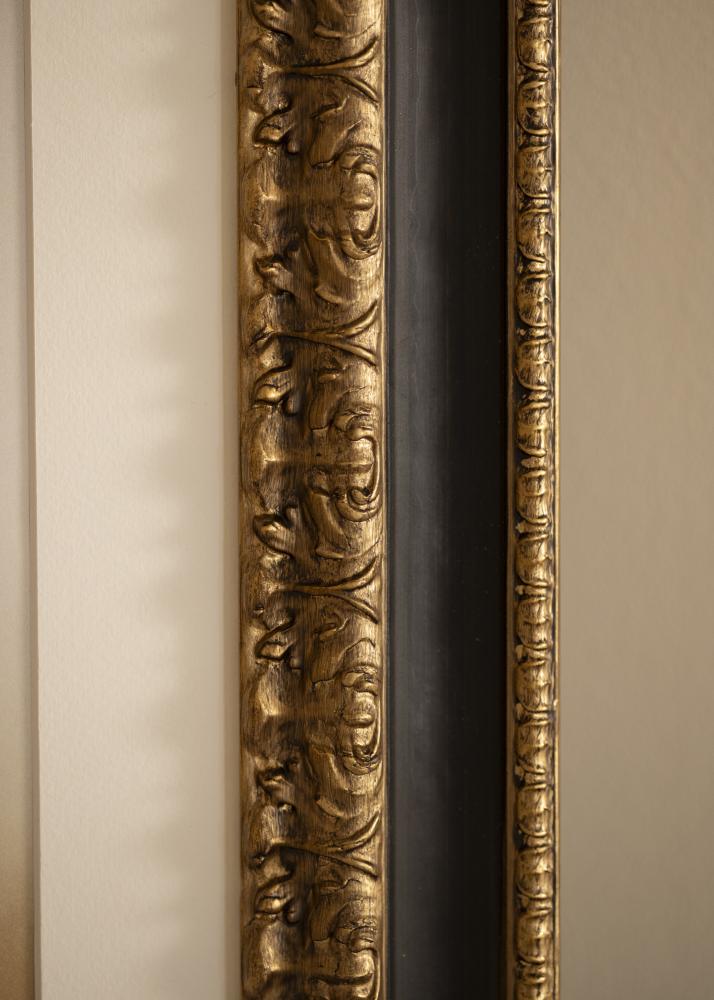 Raam Drottningholm kuldne - Vabalt valitav suurus