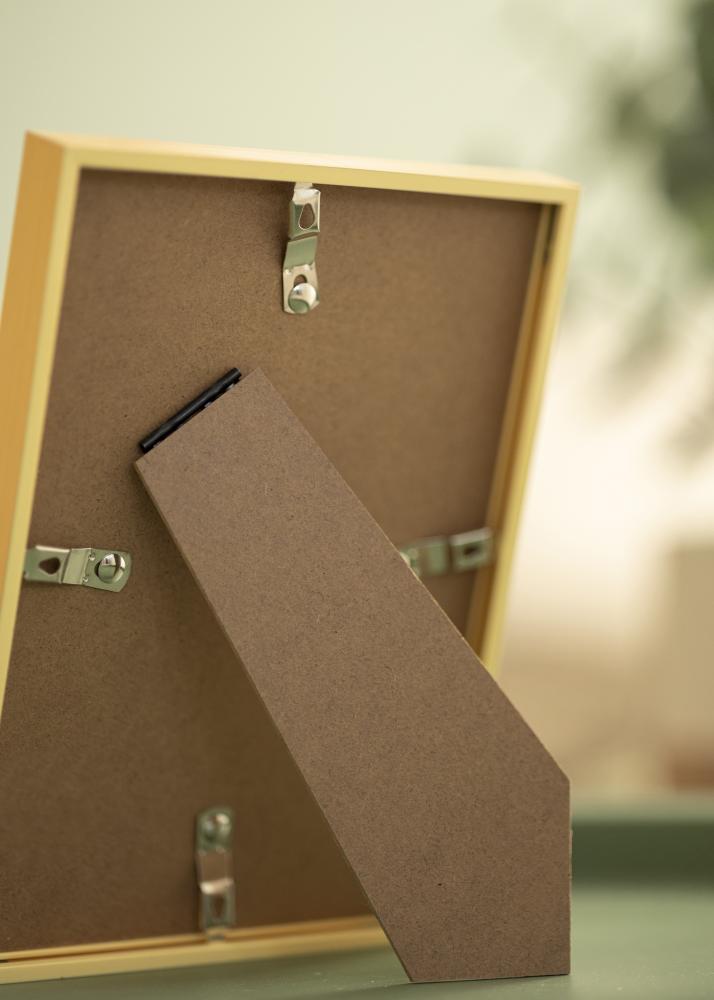 Raam Desire Akruulklaas kuldne 13x18 cm