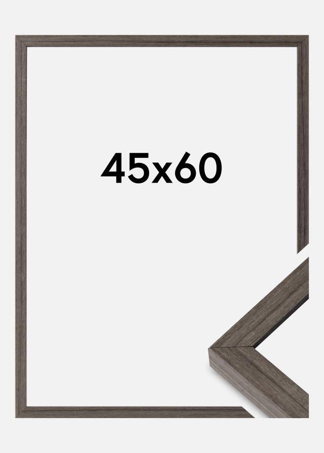 Raam Hermes Akruulklaas Grey Oak 45x60 cm