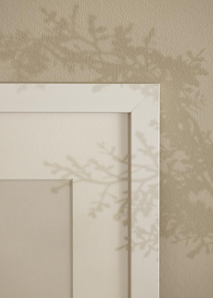 Raam White Wood Akruulklaas 27x35 cm