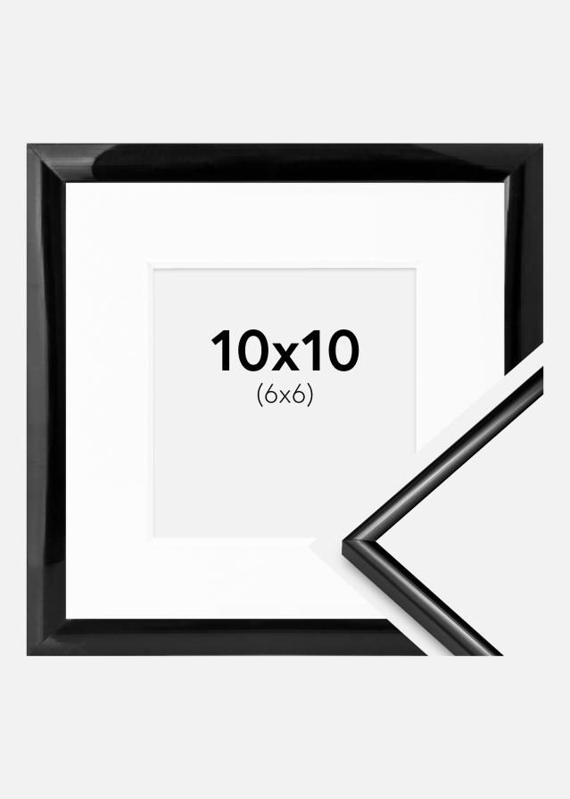 Raam Scandi muster 10x10 cm - paspartuu valge 7x7 cm