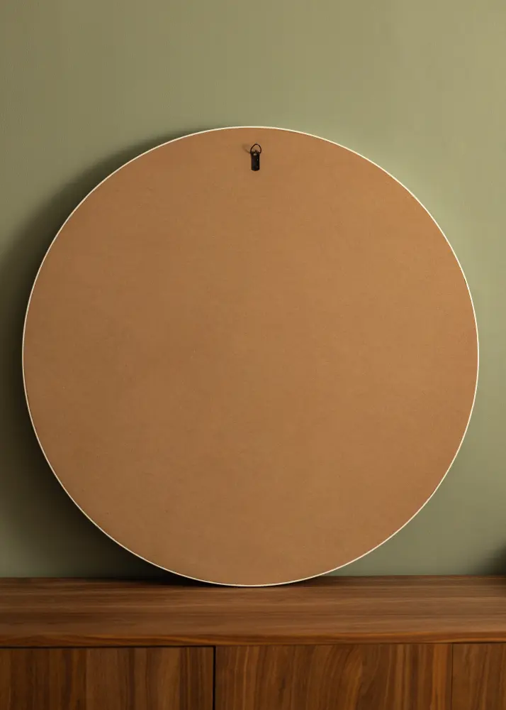 Peegel Reflection valge 80 cm Ø