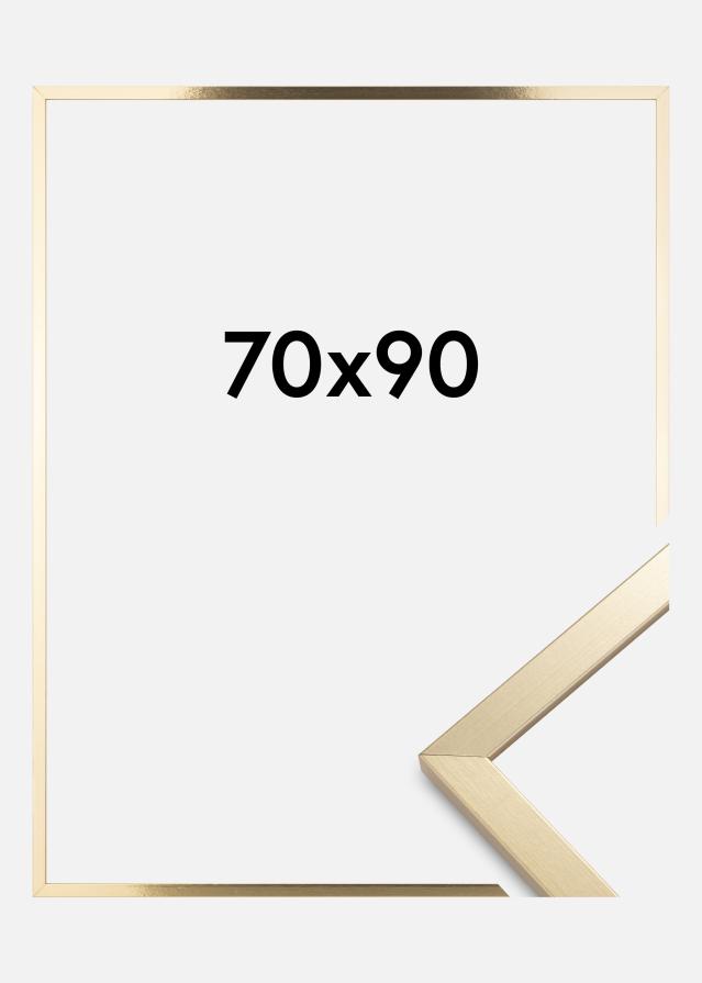 Raam Trendy Akruulklaas Kuldne 70x90 cm