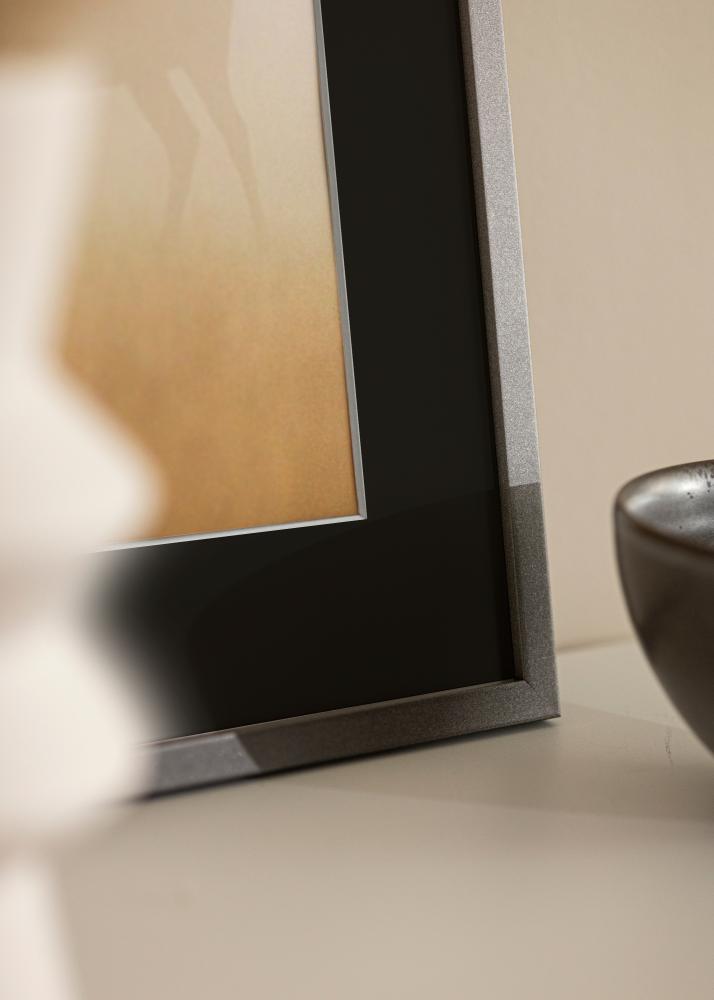 Raam Edsbyn grafiit 40x40 cm - paspartuu muster 10x10 inches